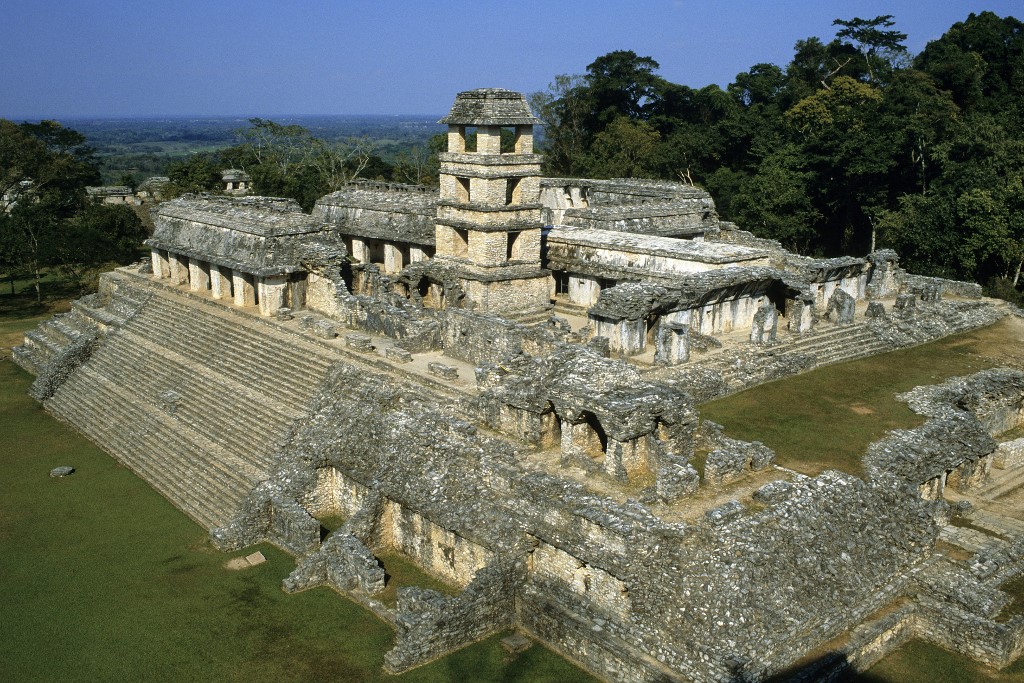 El Gran Palacio De Palenque Estuvo Pintado De Rojo Confirman