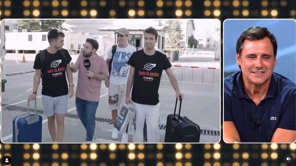 Los Mozos de Arousa nos cuentan cómo es realmente Ion Aramendi tras las cámaras – Reacción en cadena